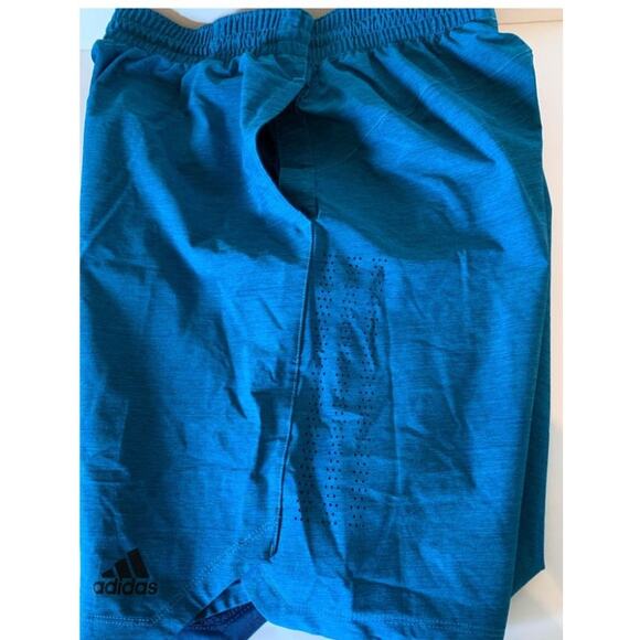 Adidas shorts size men's large in blue - Picture 6 of 11